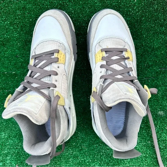 Stylish Gray and White‎ Men's Sneakers